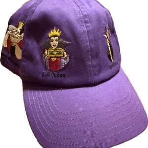 Disney Villains Embroidered Purple Cap